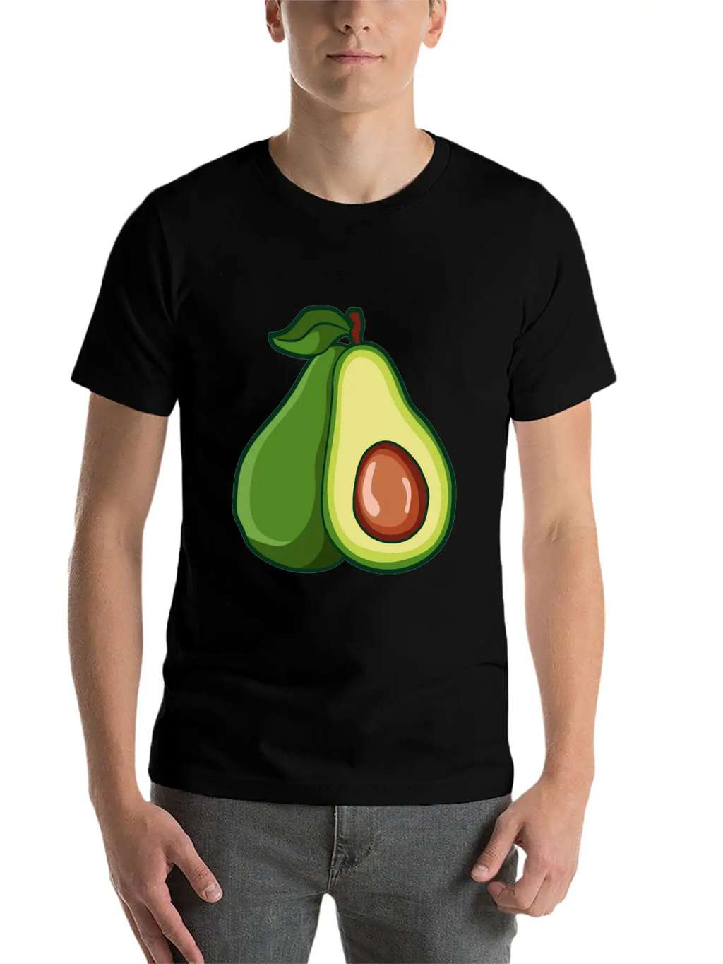Food Unripe Avos Unisex Casual T-Shirt – Clean Design For Daily Comfort