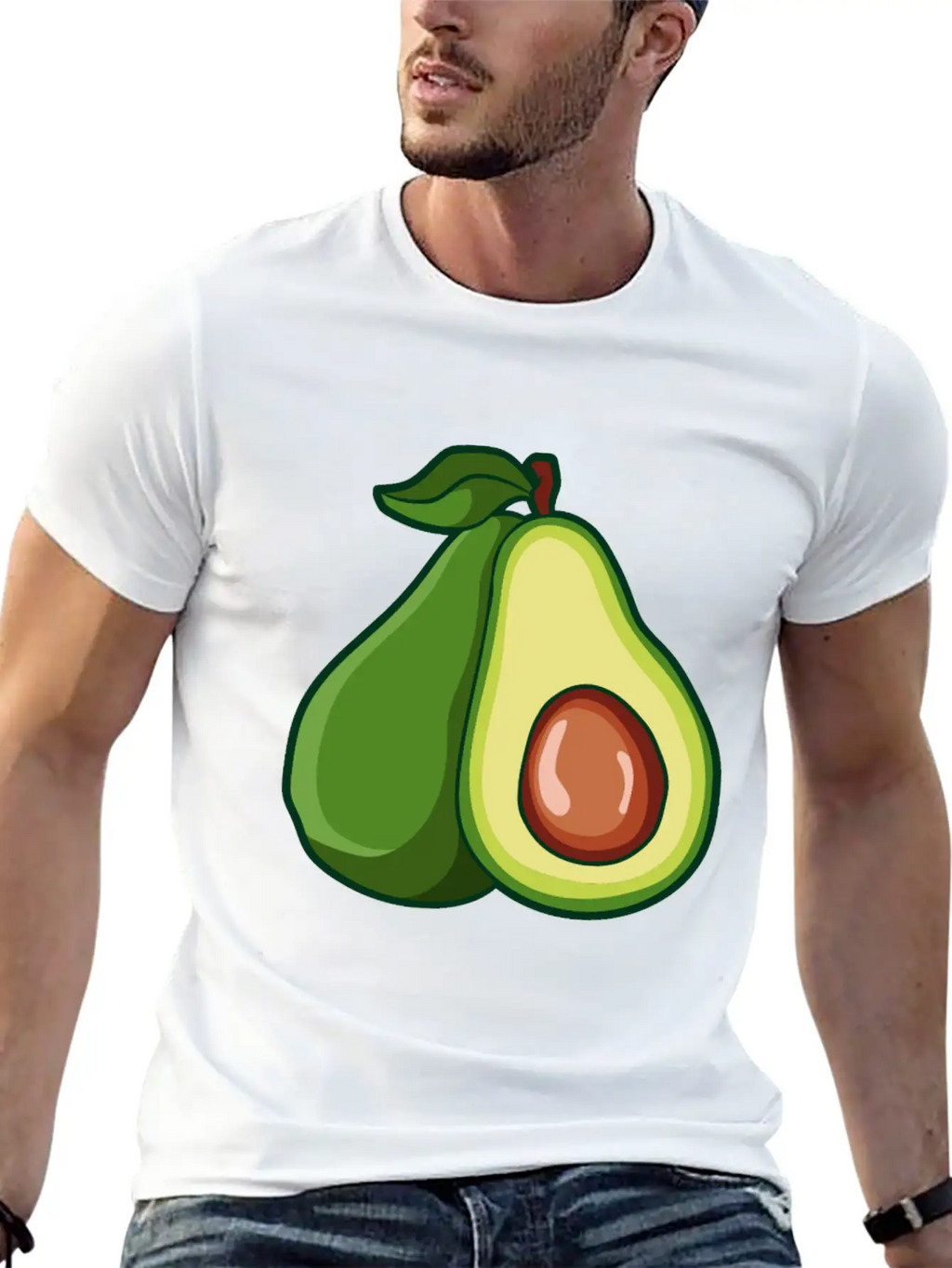 Food Unripe Avos Unisex Casual T-Shirt – Clean Design For Daily Comfort