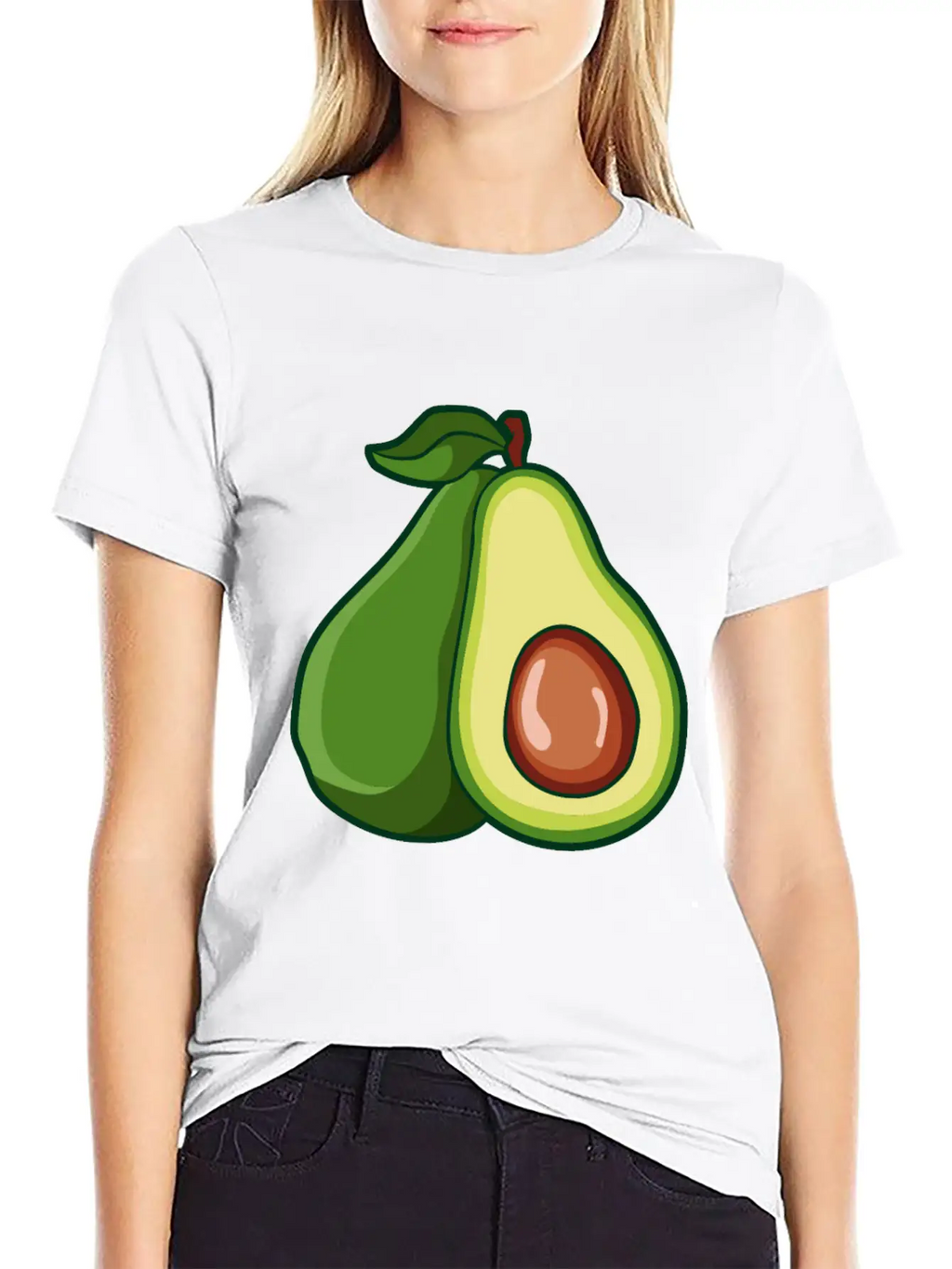 Food Unripe Avos Unisex Casual T-Shirt – Clean Design For Daily Comfort
