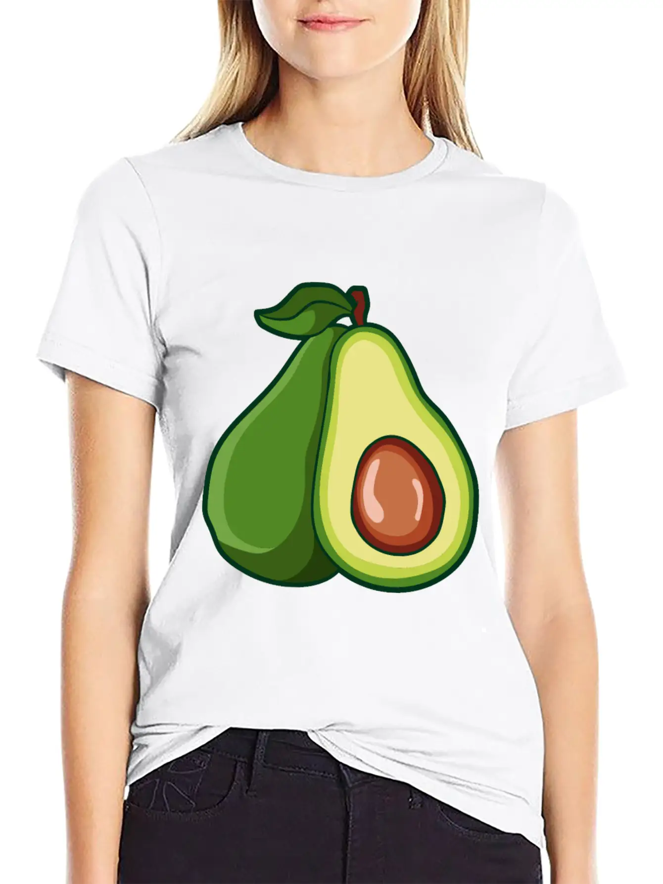 Food Unripe Avos Unisex Casual T-Shirt – Clean Design For Daily Comfort