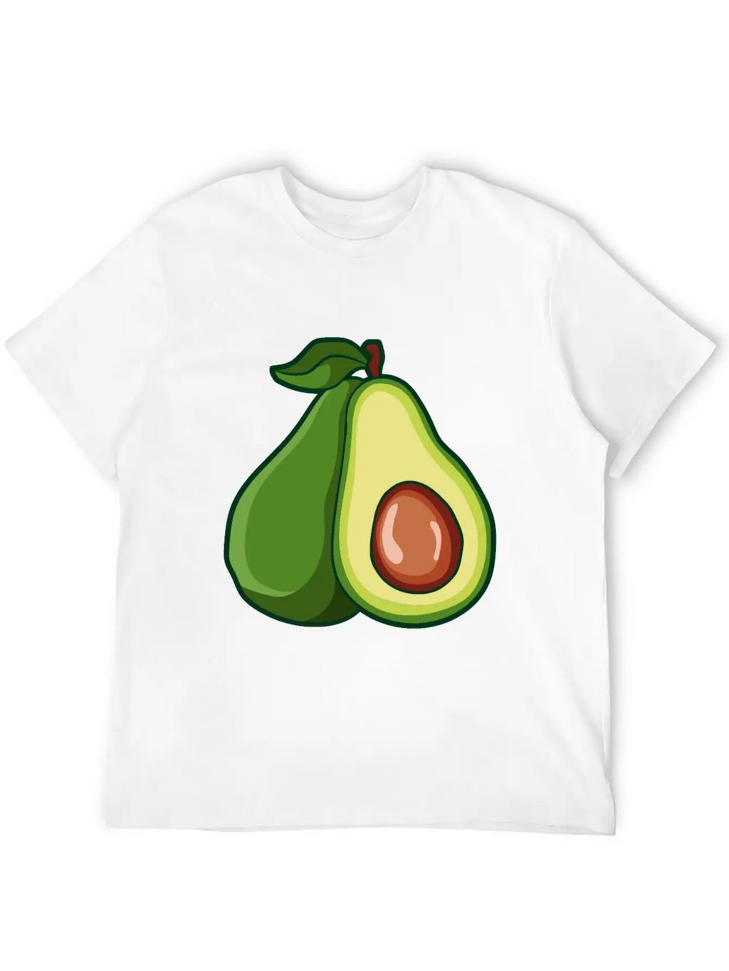 Food Unripe Avos Unisex Casual T-Shirt – Clean Design For Daily Comfort