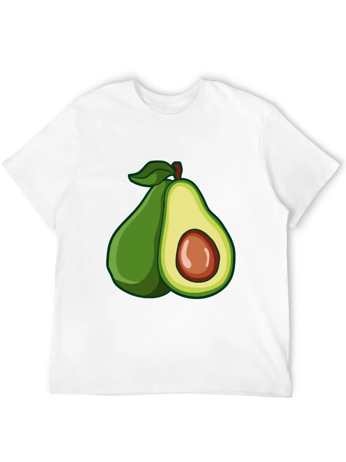Food Unripe Avos Unisex Casual T-Shirt – Clean Design For Daily Comfort