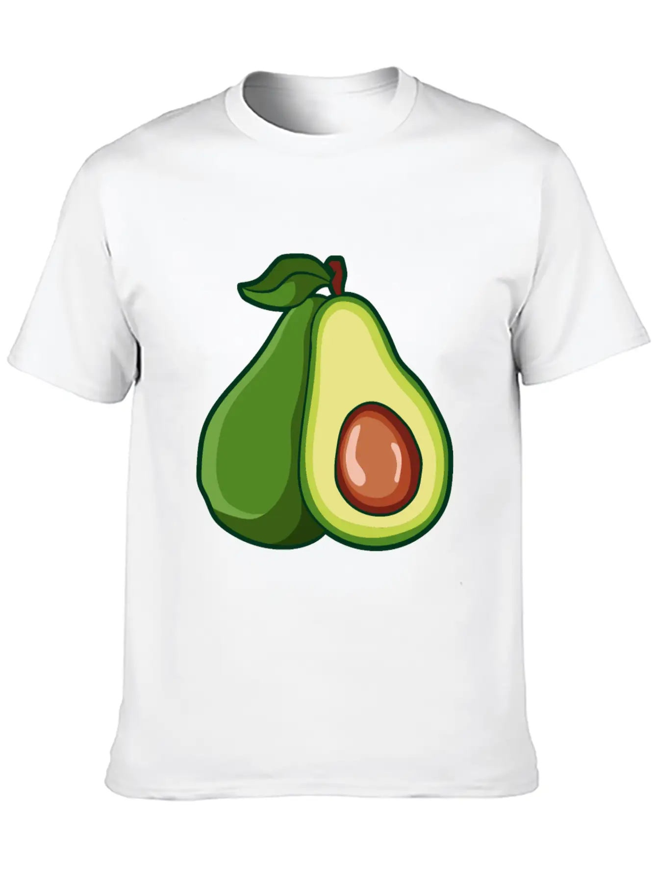 Food Unripe Avos Unisex Casual T-Shirt – Clean Design For Daily Comfort