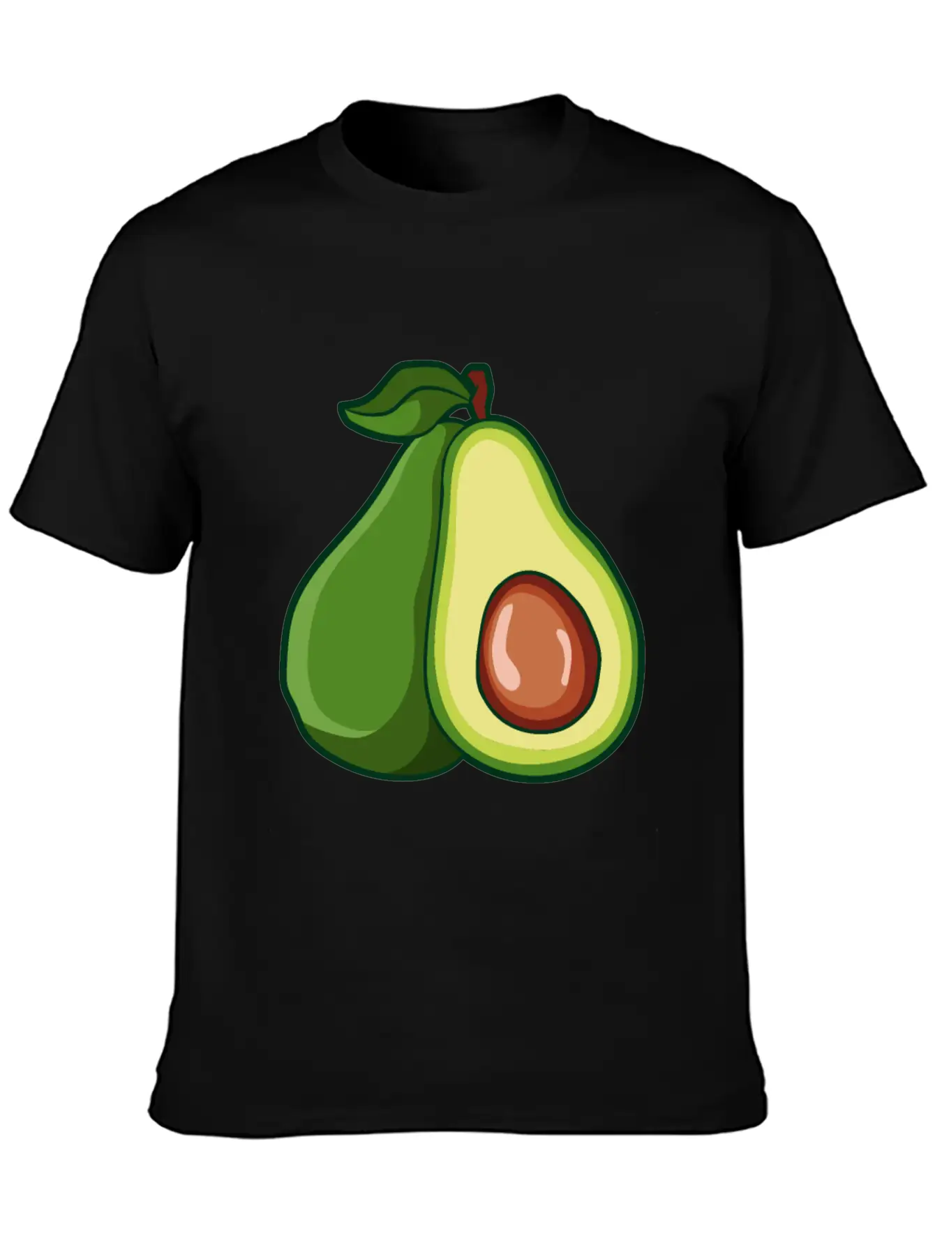 Food Unripe Avos Unisex Casual T-Shirt – Clean Design For Daily Comfort