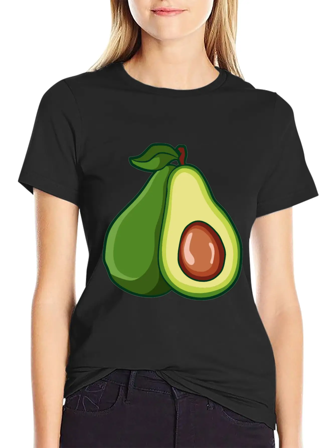 Food Unripe Avos Unisex Casual T-Shirt – Clean Design For Daily Comfort