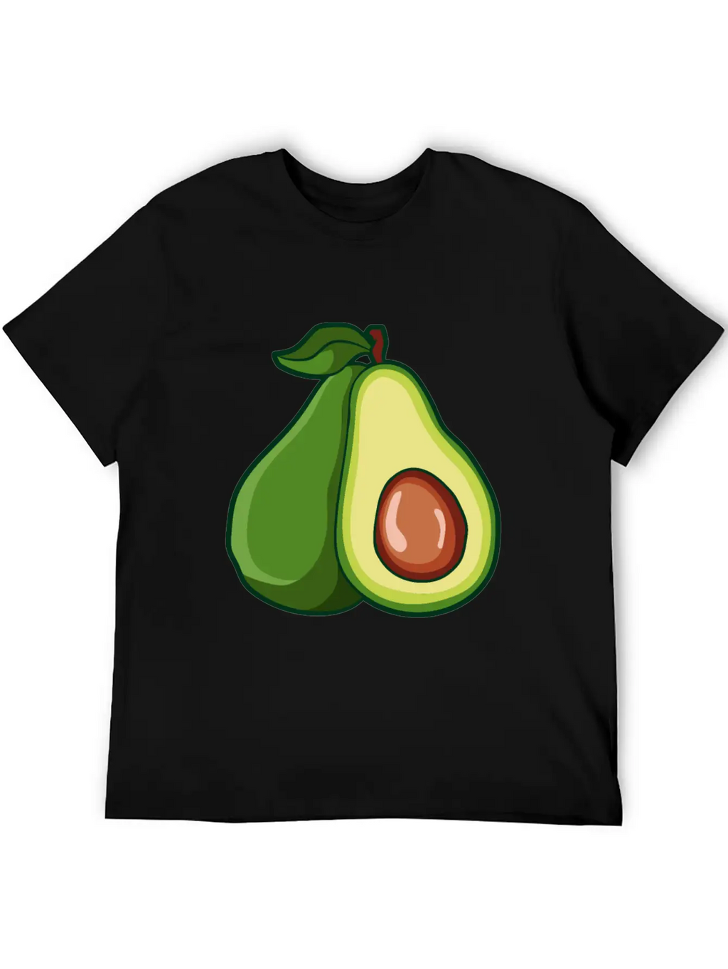 Food Unripe Avos Unisex Casual T-Shirt – Clean Design For Daily Comfort