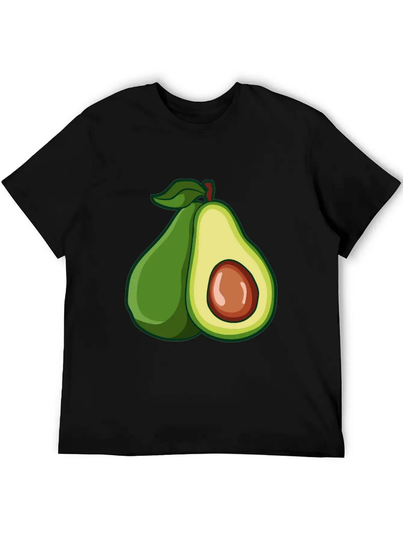 Food Unripe Avos Unisex Casual T-Shirt – Clean Design For Daily Comfort