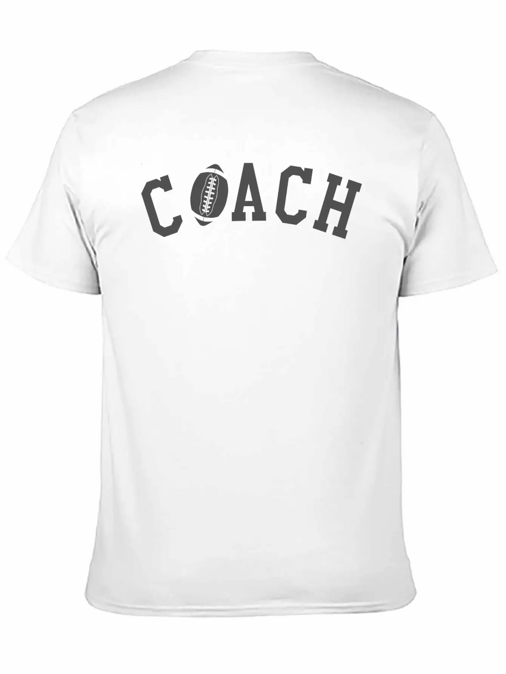 Football Coach Breathable Soft Cotton T-Shirt – Timeless Casual Look