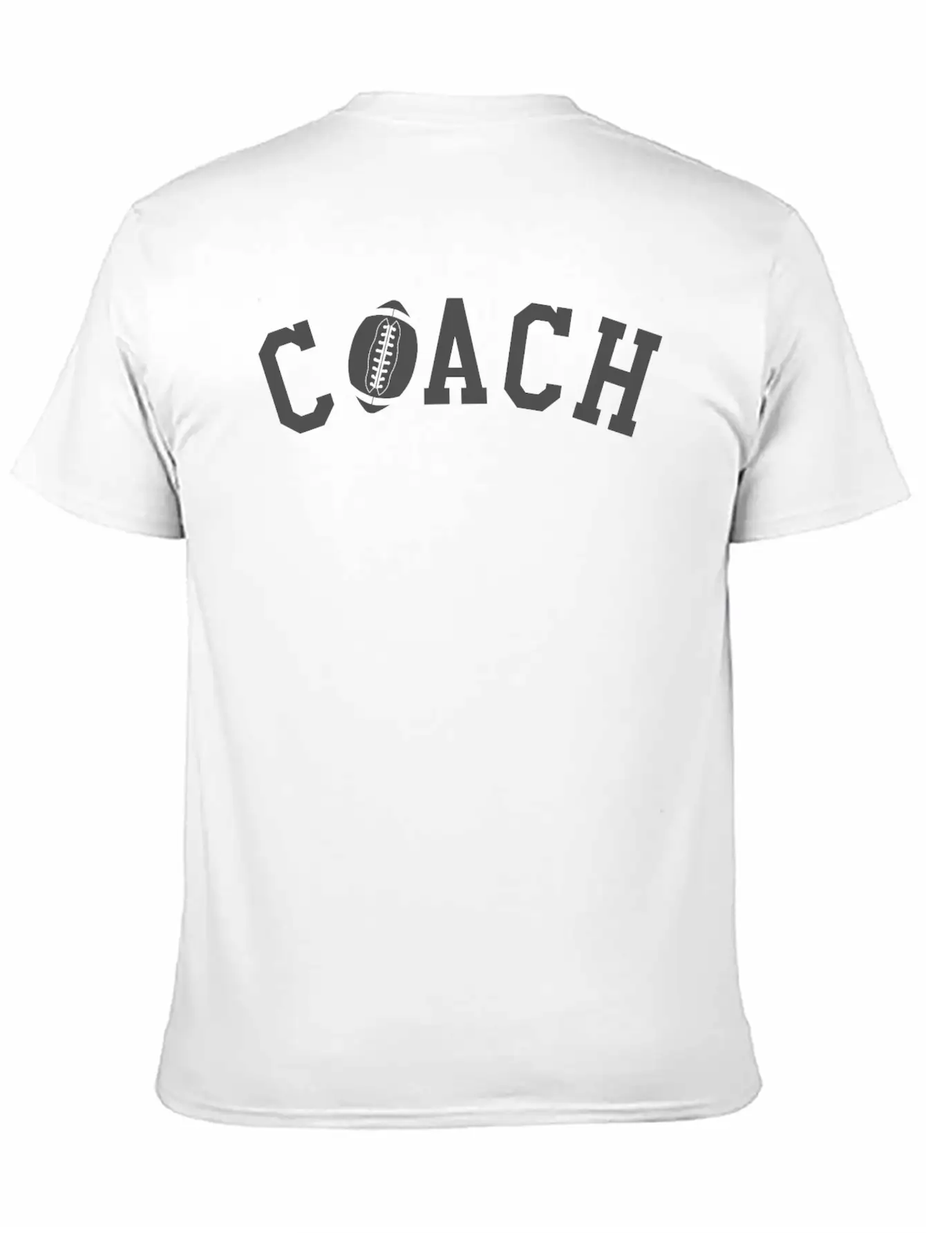 Football Coach Breathable Soft Cotton T-Shirt – Timeless Casual Look
