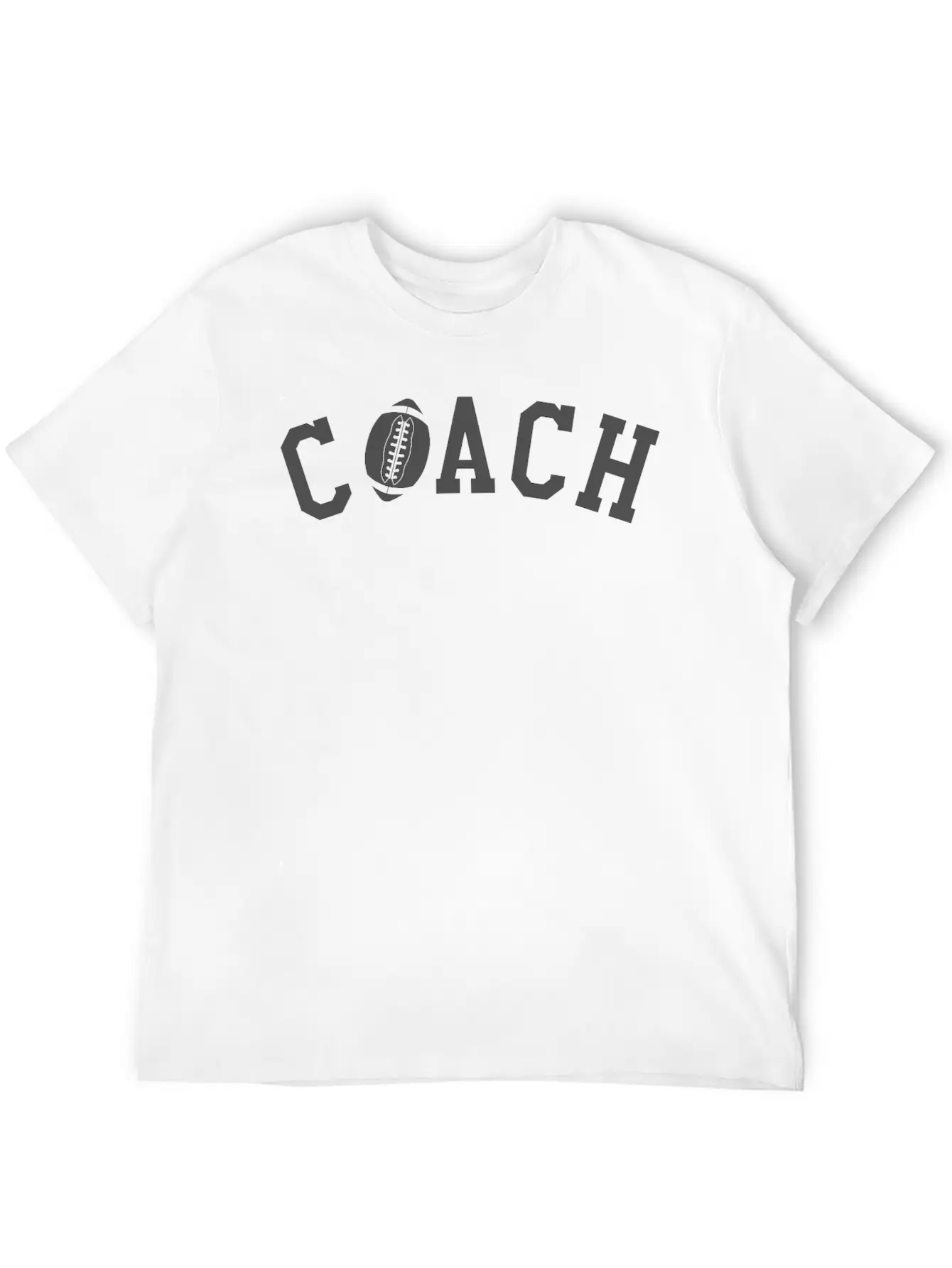 Football Coach Breathable Soft Cotton T-Shirt – Timeless Casual Look