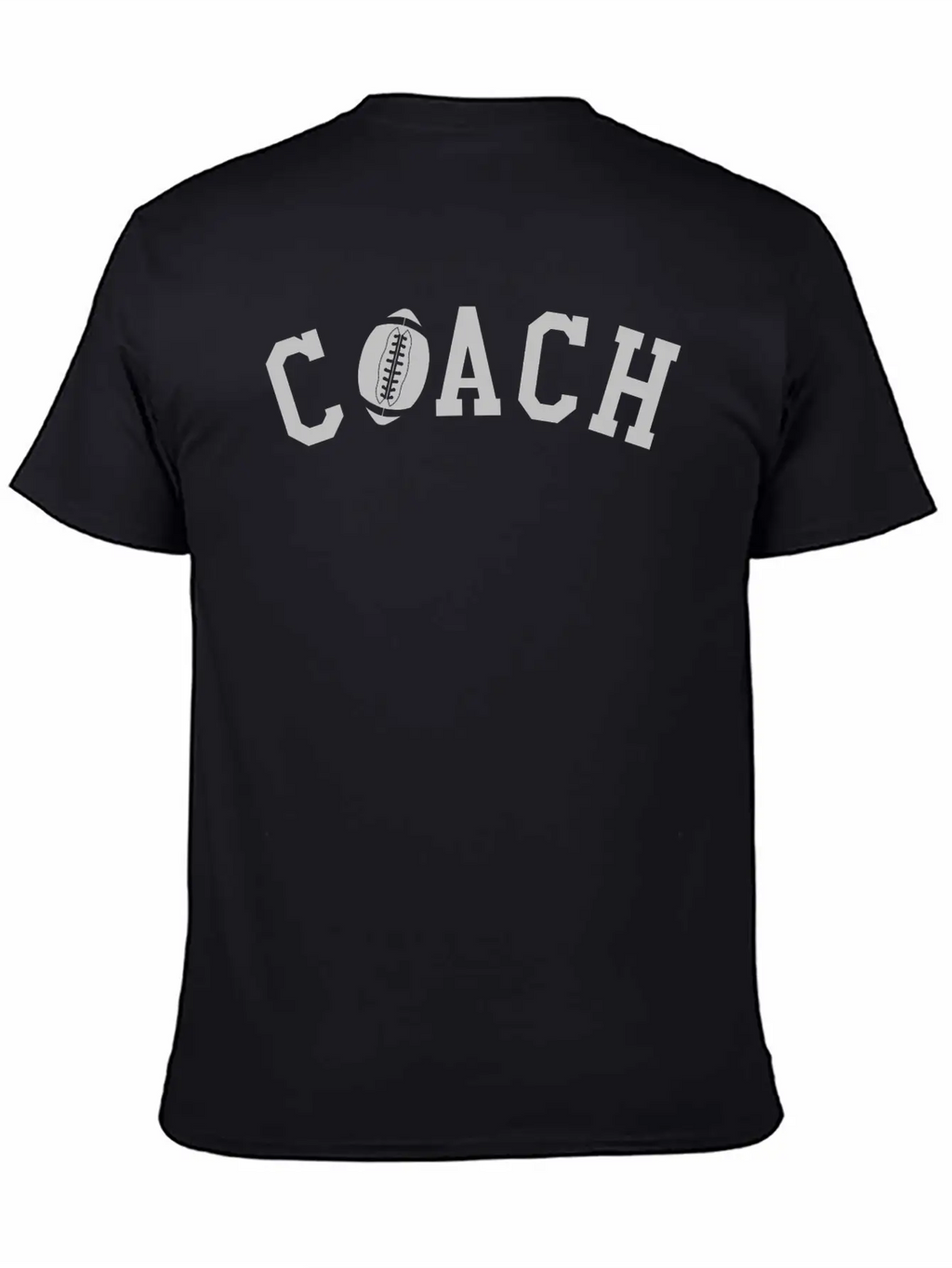 Football Coach Breathable Soft Cotton T-Shirt – Timeless Casual Look