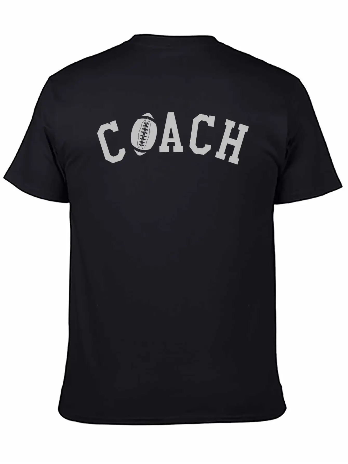 Football Coach Breathable Soft Cotton T-Shirt – Timeless Casual Look