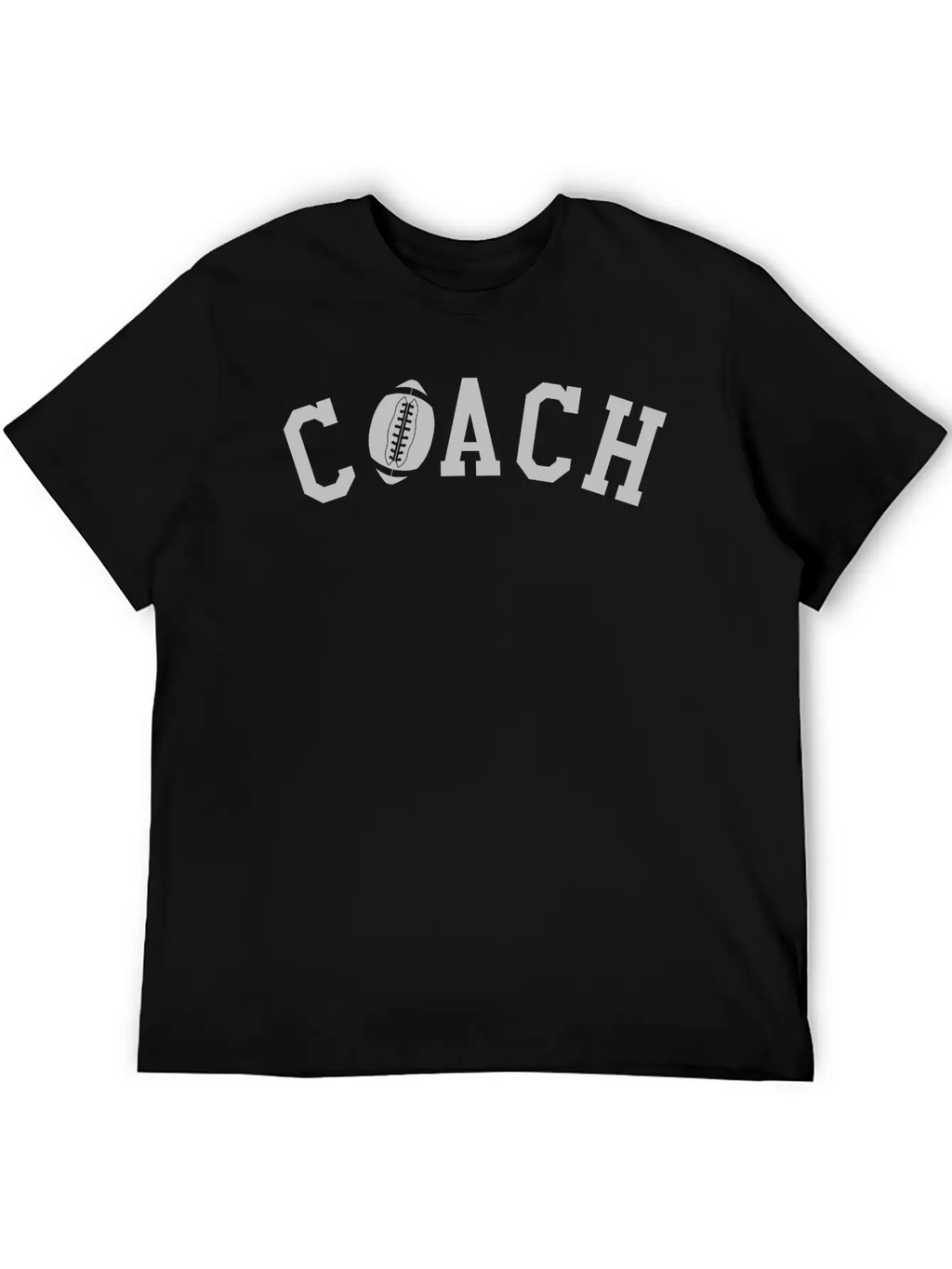 Football Coach Breathable Soft Cotton T-Shirt – Timeless Casual Look