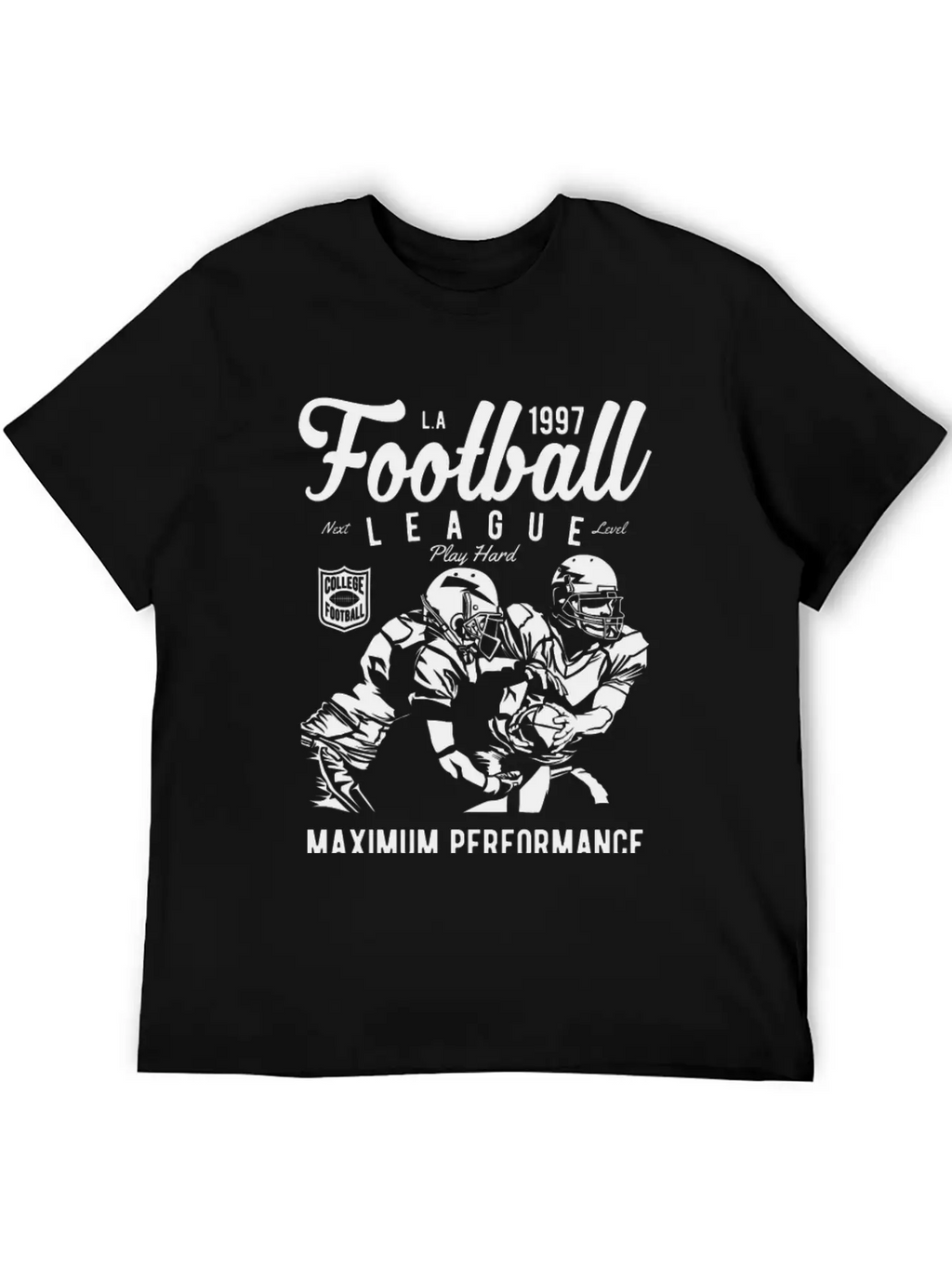 FOOTBALL LEAGUE Unisex Casual T-Shirt – Clean Design For Daily Comfort