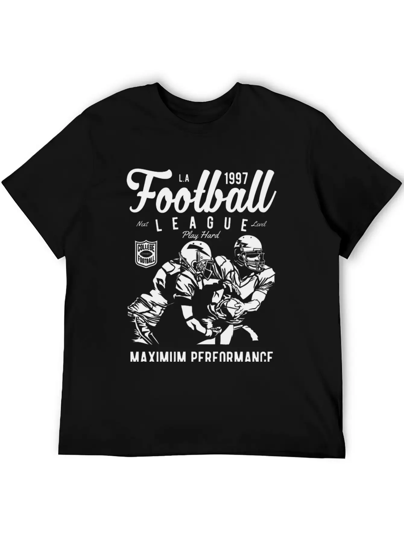 FOOTBALL LEAGUE Unisex Casual T-Shirt – Clean Design For Daily Comfort