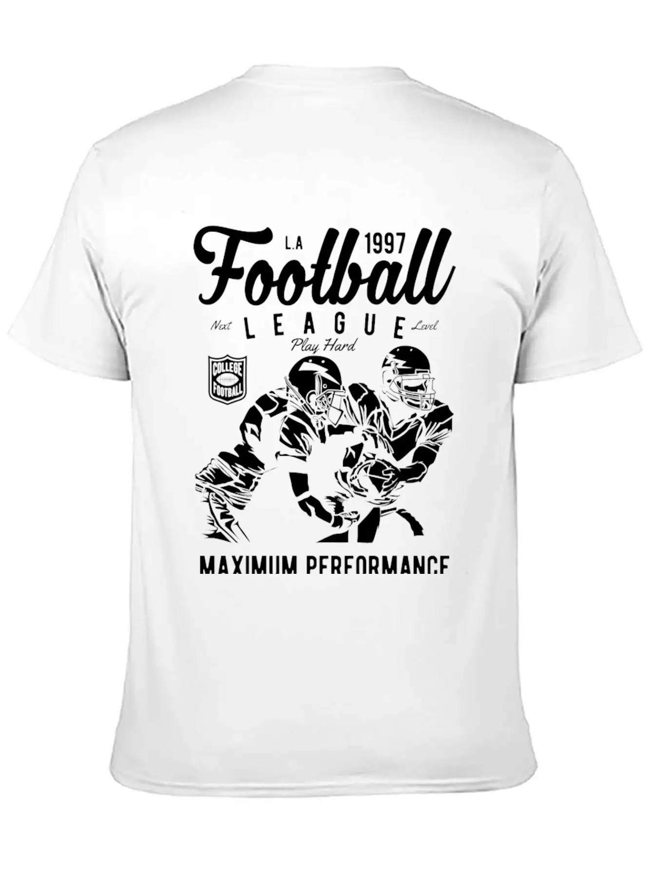 FOOTBALL LEAGUE Unisex Casual T-Shirt – Clean Design For Daily Comfort