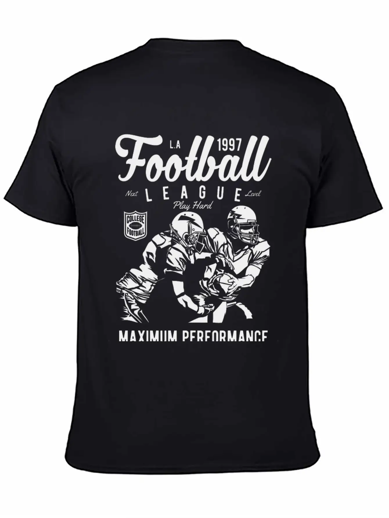 FOOTBALL LEAGUE Unisex Casual T-Shirt – Clean Design For Daily Comfort