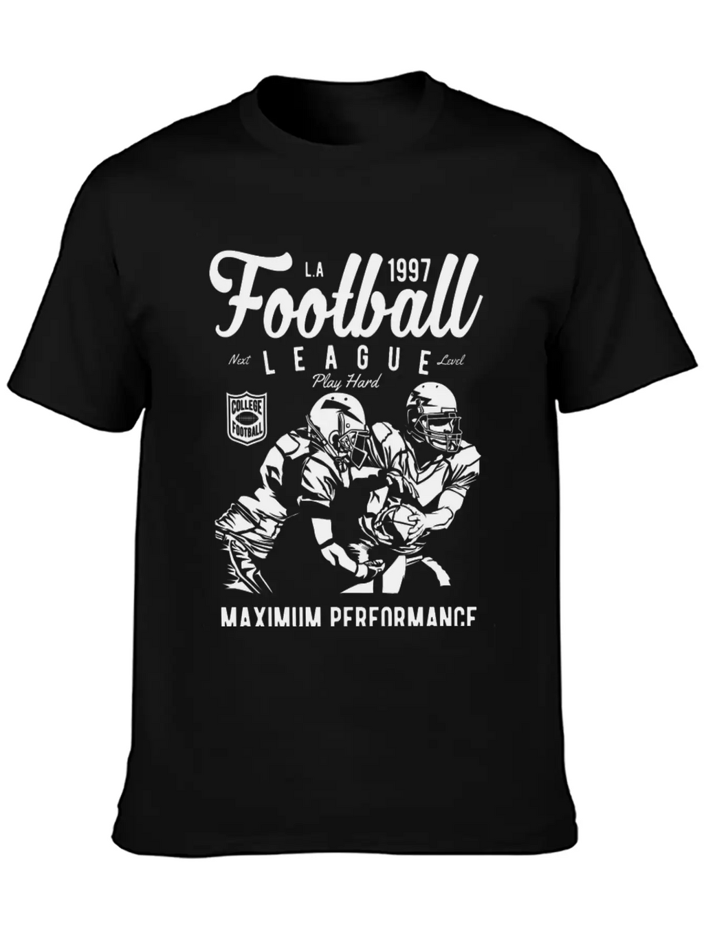 FOOTBALL LEAGUE Unisex Casual T-Shirt – Clean Design For Daily Comfort