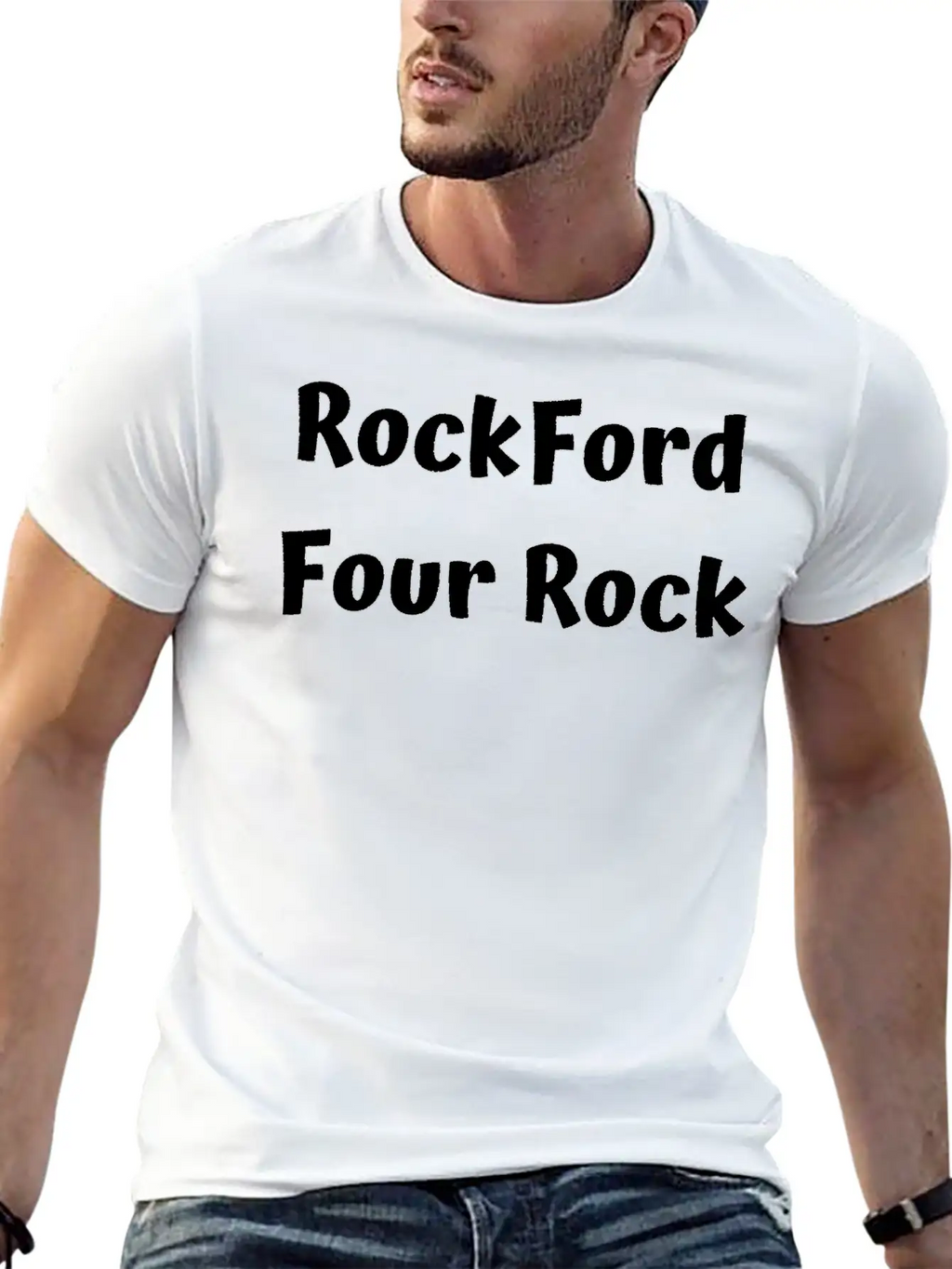 For The Rock Unisex Short Sleeve Soft Cotton T-Shirt – Casual Everyday Wear