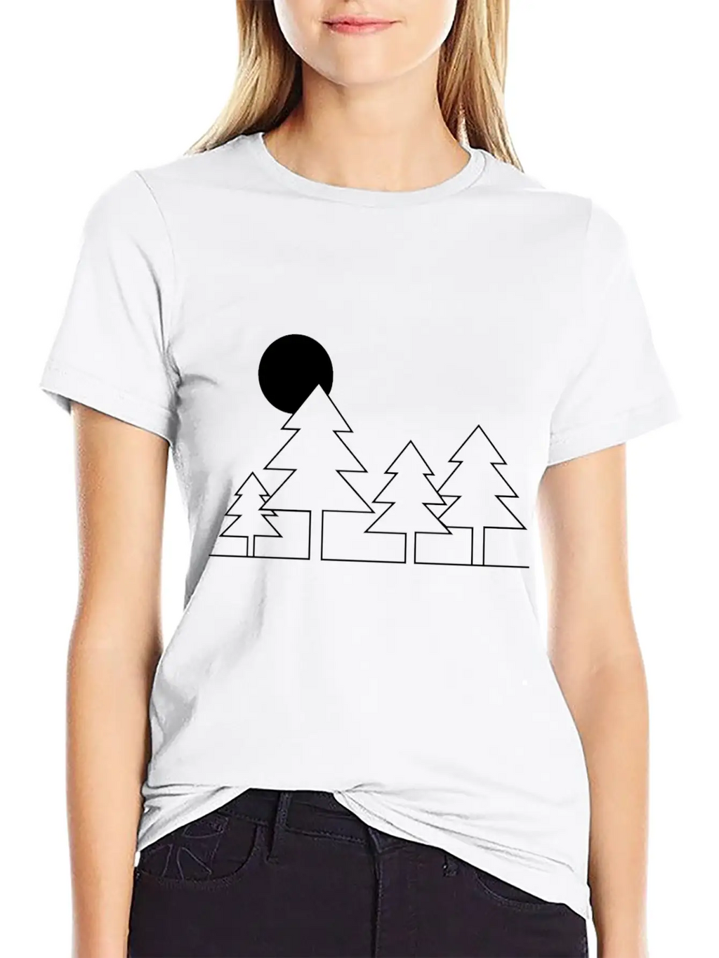 Forest Casual Graphic T-Shirt – Simple And Comfortable Daily Wear