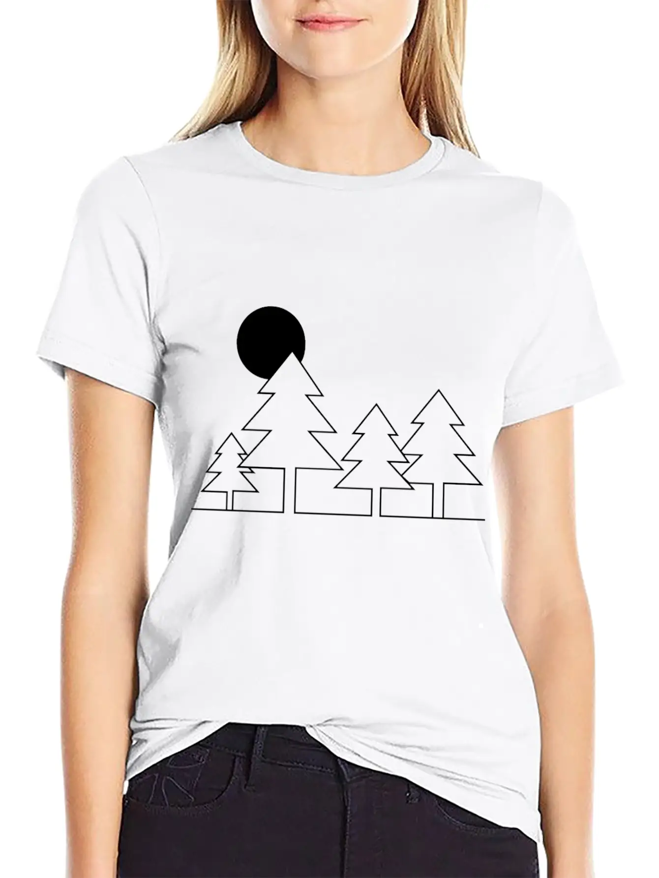 Forest Casual Graphic T-Shirt – Simple And Comfortable Daily Wear