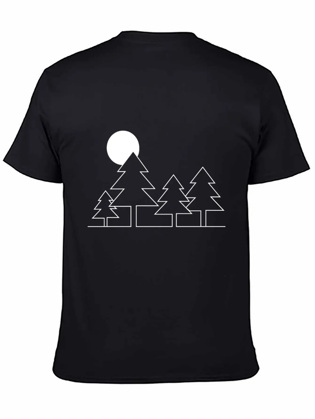 Forest Casual Graphic T-Shirt – Simple And Comfortable Daily Wear