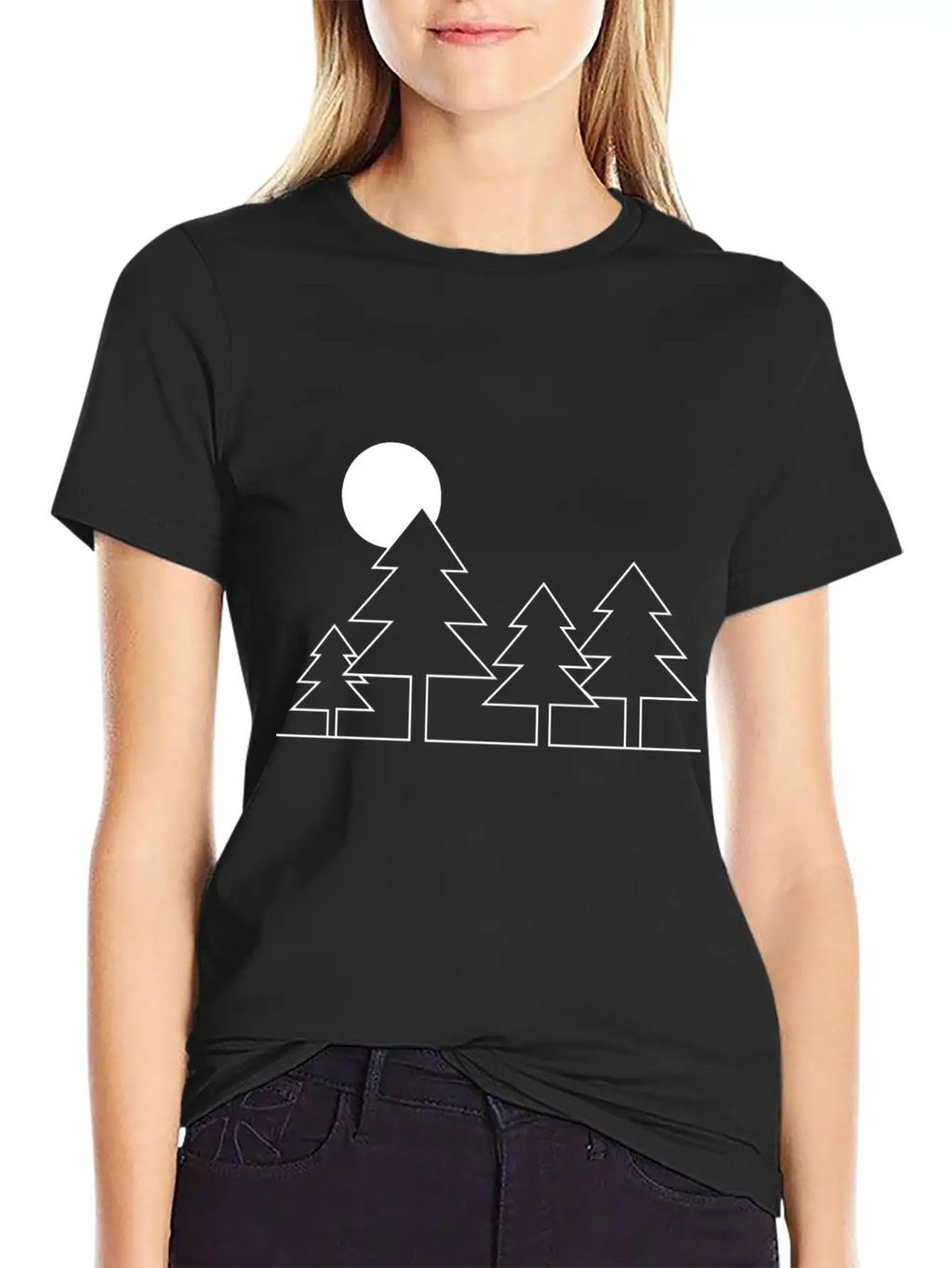 Forest Casual Graphic T-Shirt – Simple And Comfortable Daily Wear