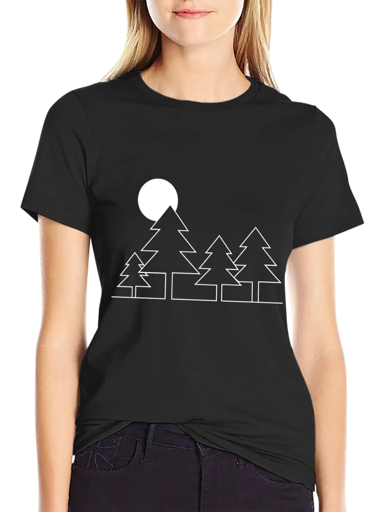 Forest Casual Graphic T-Shirt – Simple And Comfortable Daily Wear