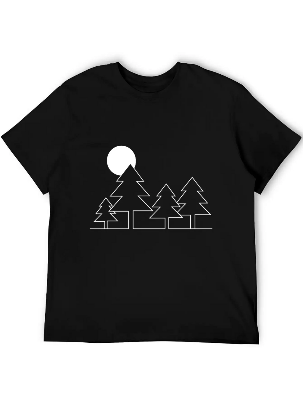 Forest Casual Graphic T-Shirt – Simple And Comfortable Daily Wear