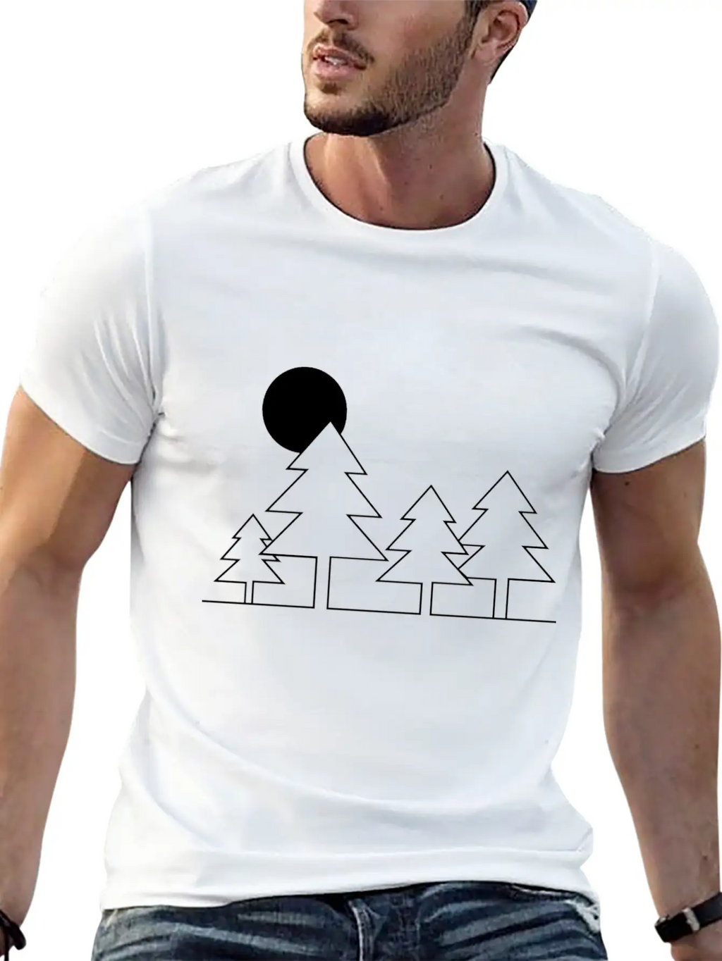 Forest Casual Graphic T-Shirt – Simple And Comfortable Daily Wear