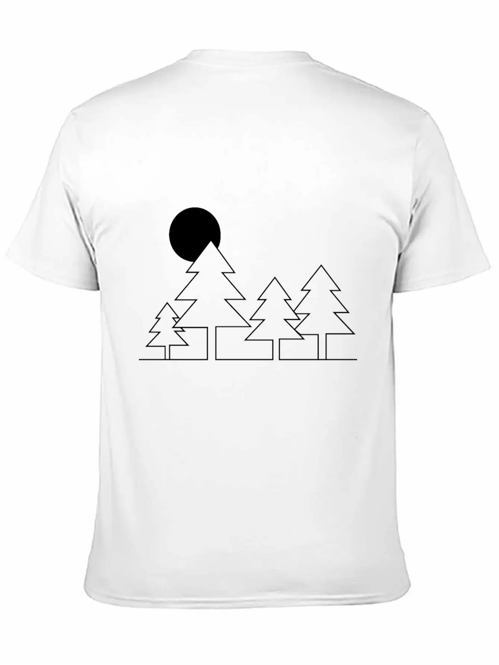 Forest Casual Graphic T-Shirt – Simple And Comfortable Daily Wear