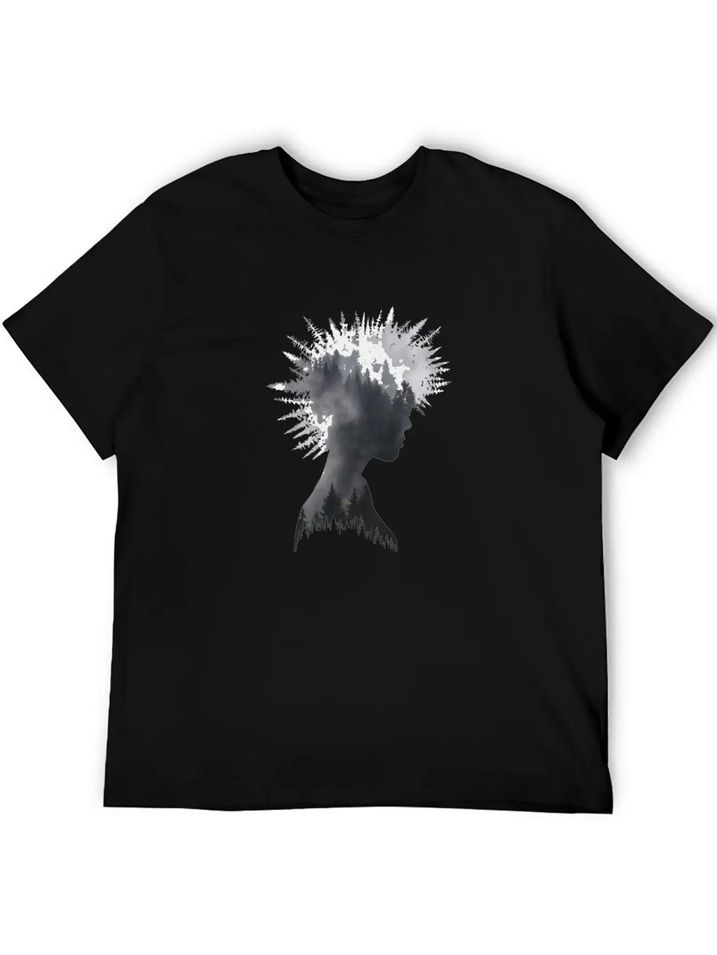 Forest Girl Unisex Casual T-Shirt – Clean Design For Daily Comfort