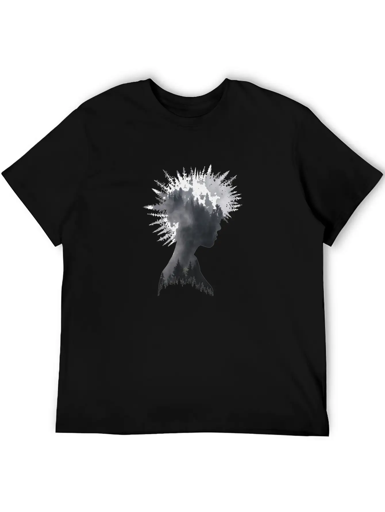 Forest Girl Unisex Casual T-Shirt – Clean Design For Daily Comfort