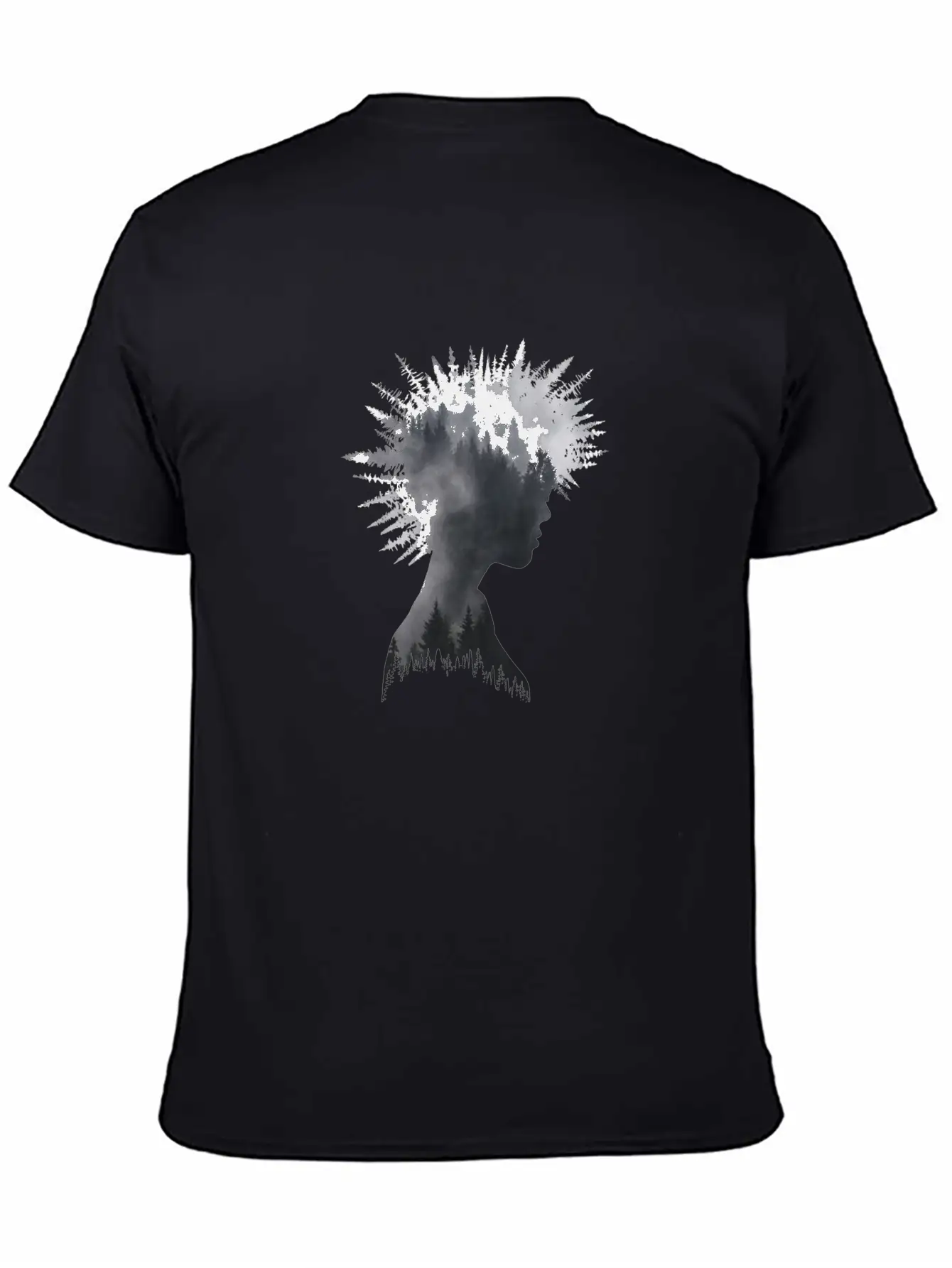 Forest Girl Unisex Casual T-Shirt – Clean Design For Daily Comfort