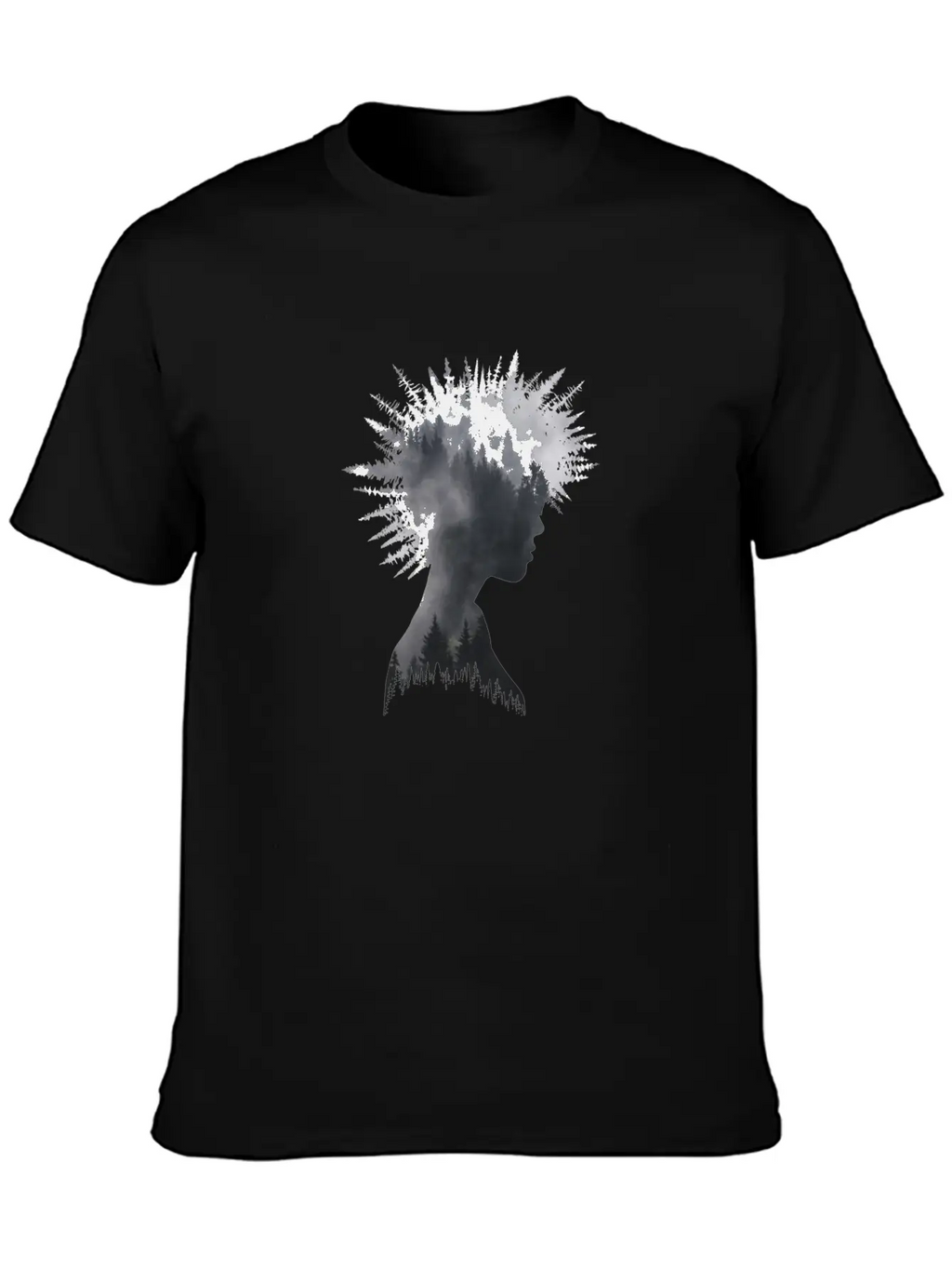 Forest Girl Unisex Casual T-Shirt – Clean Design For Daily Comfort