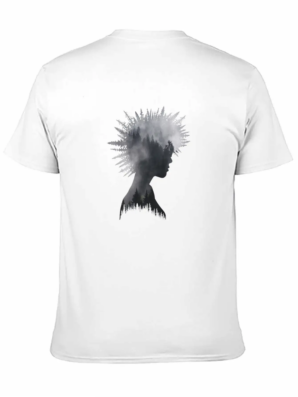 Forest Girl Unisex Casual T-Shirt – Clean Design For Daily Comfort