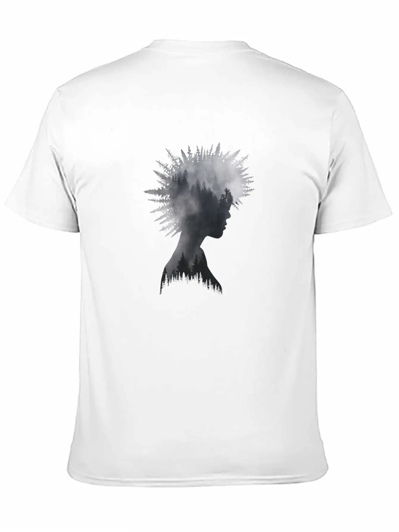 Forest Girl Unisex Casual T-Shirt – Clean Design For Daily Comfort