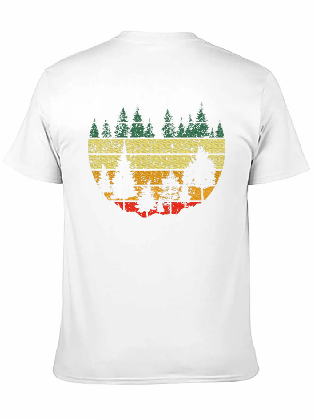 Forest Light Outdoor Nature Trees Forest Stylish Everyday T-Shirt – Unisex Basic Cotton Tee