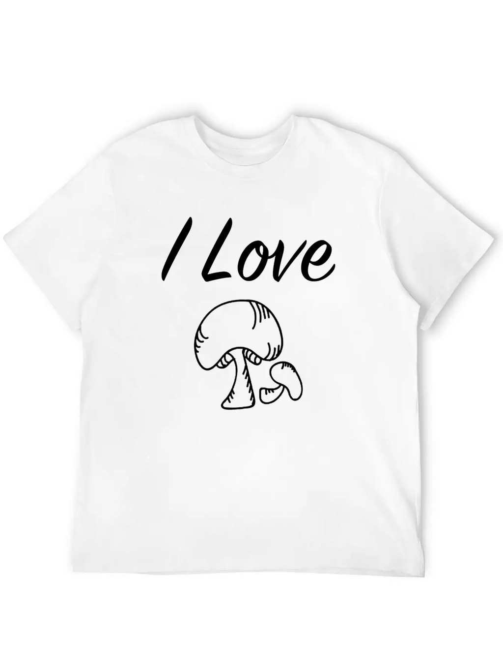 Forest Mushrooms Unisex Short Sleeve Soft Cotton T-Shirt – Casual Everyday Wear