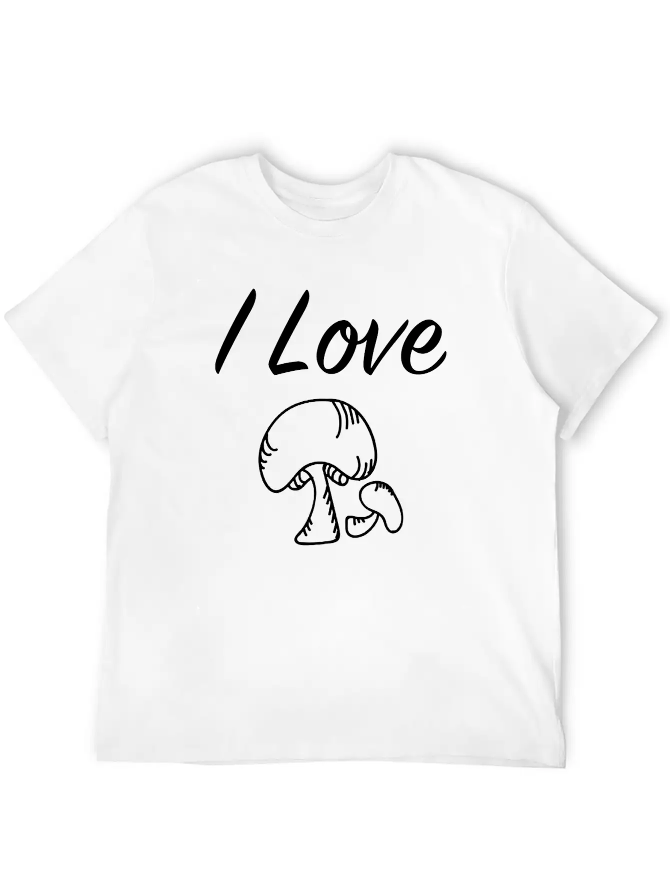 Forest Mushrooms Unisex Short Sleeve Soft Cotton T-Shirt – Casual Everyday Wear
