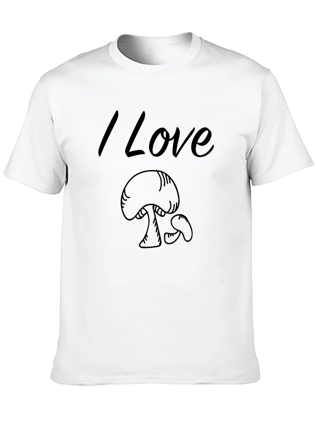 Forest Mushrooms Unisex Short Sleeve Soft Cotton T-Shirt – Casual Everyday Wear