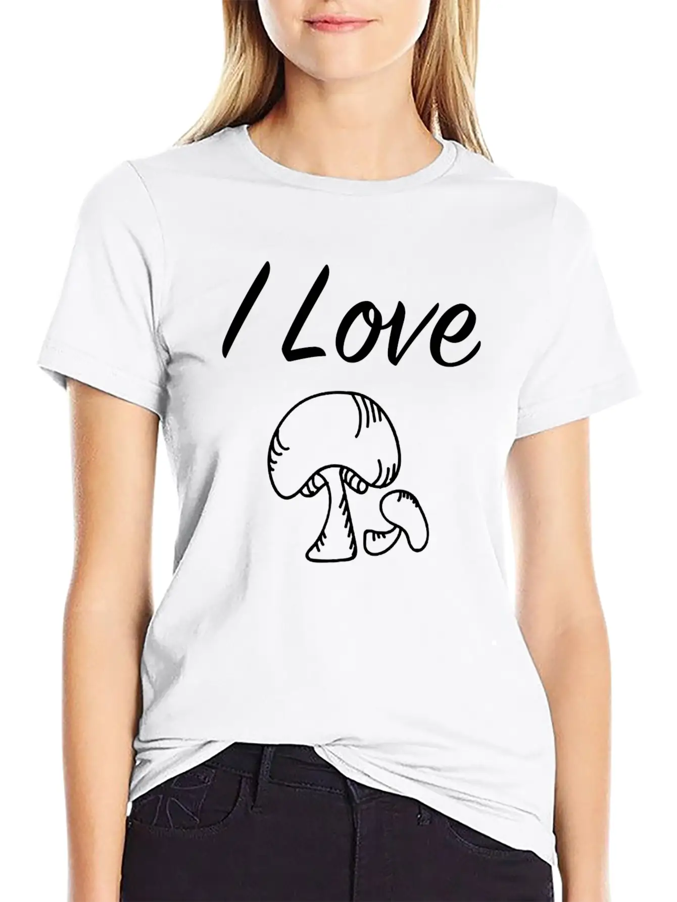 Forest Mushrooms Unisex Short Sleeve Soft Cotton T-Shirt – Casual Everyday Wear