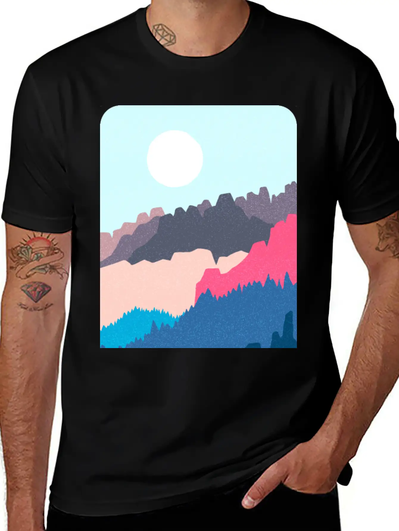 Forest Unisex Short Sleeve Soft Cotton T-Shirt – Casual Everyday Wear