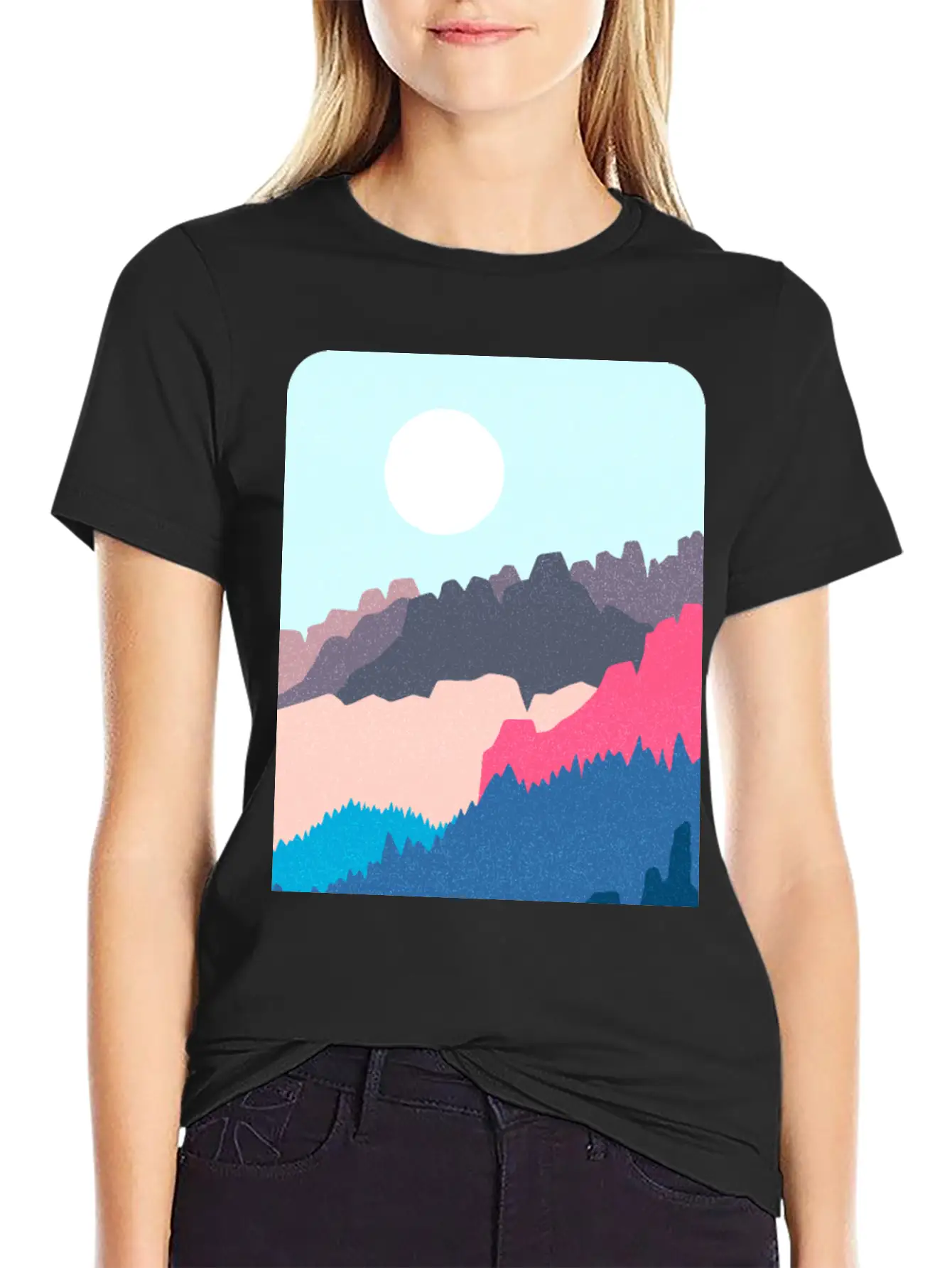 Forest Unisex Short Sleeve Soft Cotton T-Shirt – Casual Everyday Wear