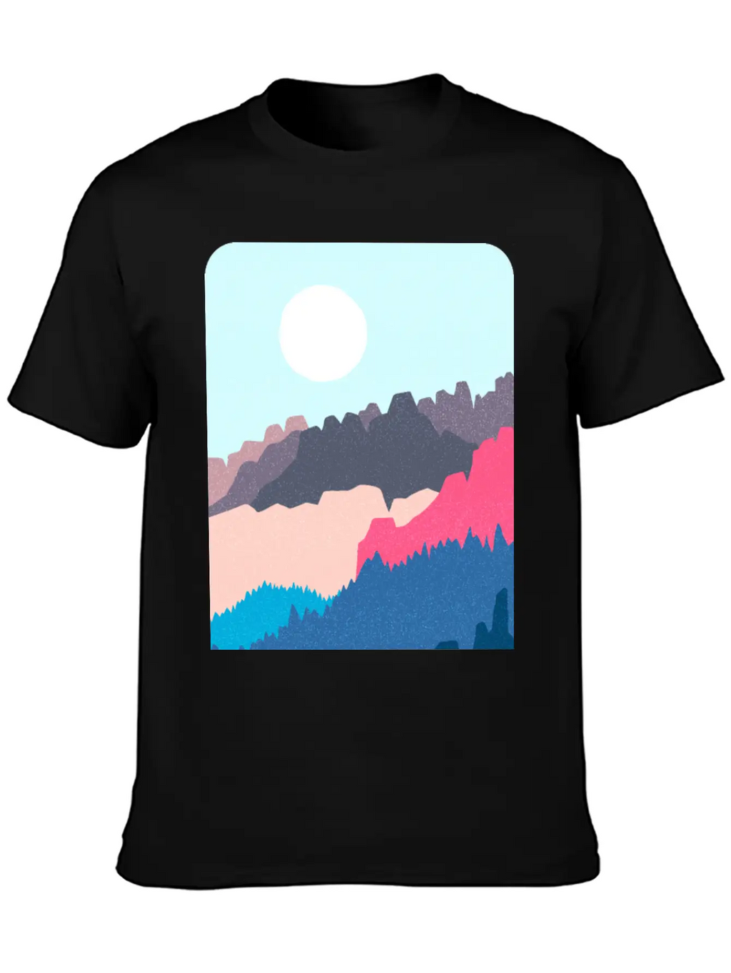 Forest Unisex Short Sleeve Soft Cotton T-Shirt – Casual Everyday Wear