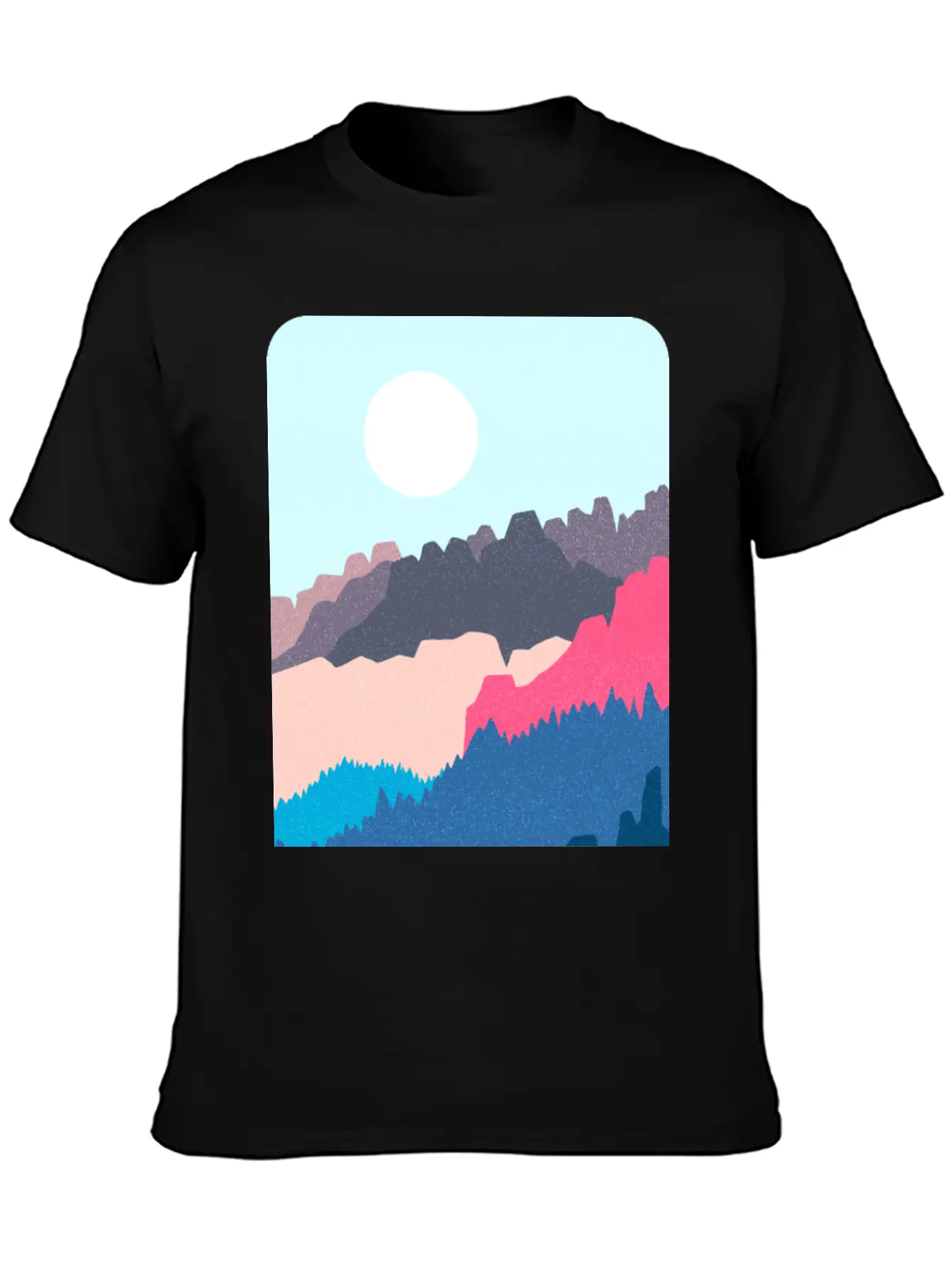 Forest Unisex Short Sleeve Soft Cotton T-Shirt – Casual Everyday Wear