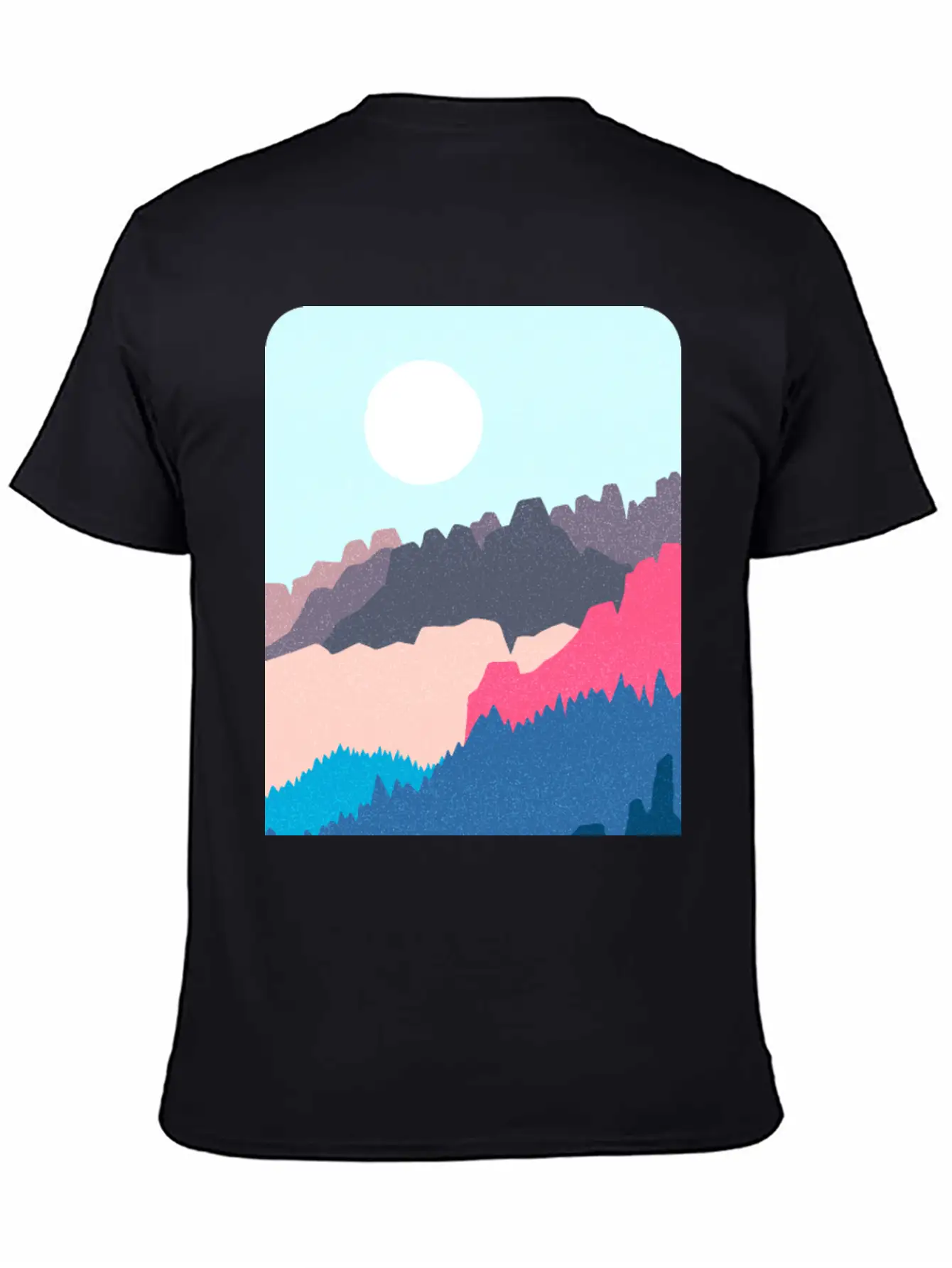 Forest Unisex Short Sleeve Soft Cotton T-Shirt – Casual Everyday Wear