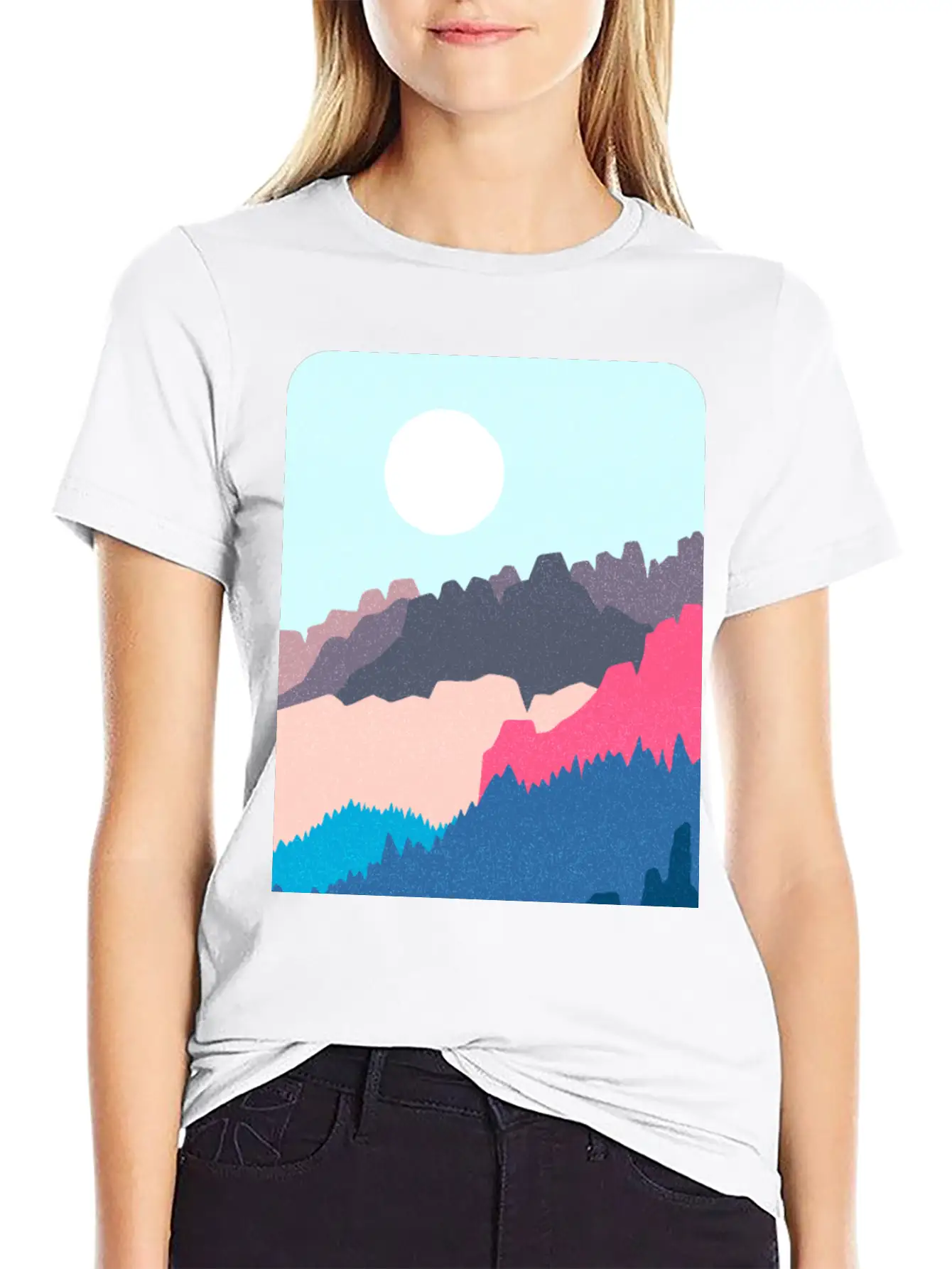 Forest Unisex Short Sleeve Soft Cotton T-Shirt – Casual Everyday Wear
