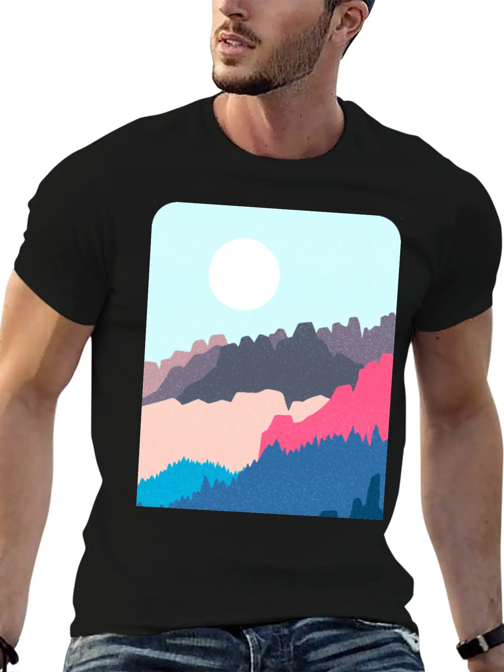 Forest Unisex Short Sleeve Soft Cotton T-Shirt – Casual Everyday Wear