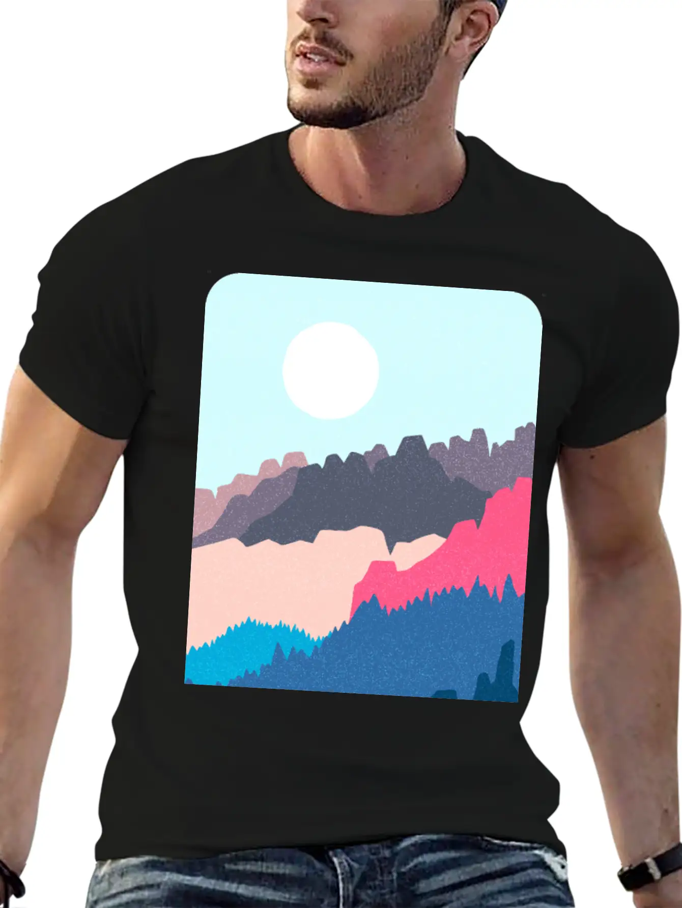 Forest Unisex Short Sleeve Soft Cotton T-Shirt – Casual Everyday Wear